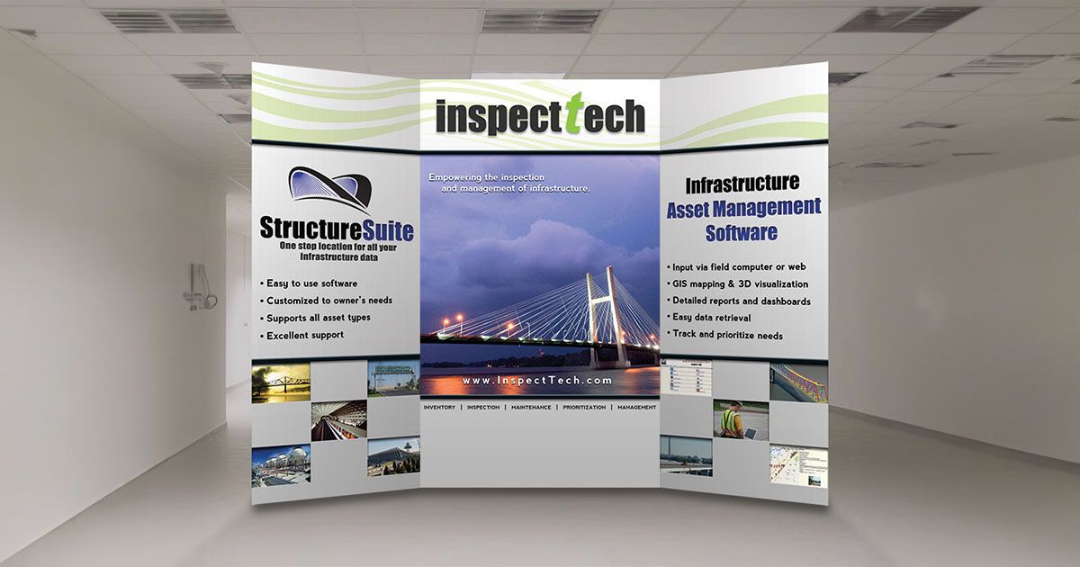 InspectTech tradeshow booth image