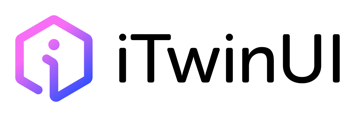 The final iTwinUI logo design.